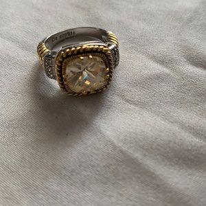 Lia Sophia lemon chiffon ring